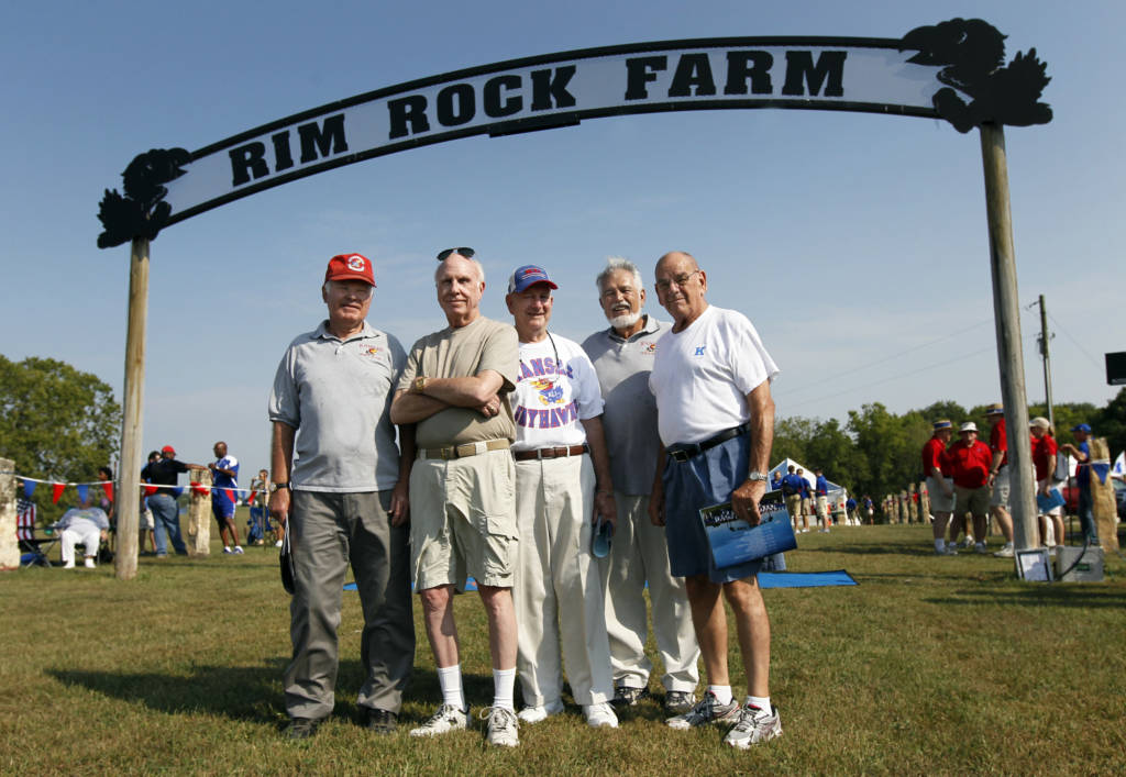 Al Frame, Ray Wyatt, Lloyd Koby, Grant Cookson and Tom Rupp at the 2011 Bob Timmons Classic