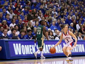 Catic playing in the 2009 WNIT Championship vs. South Florida
