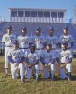 Seratte (far left) and the 1987 senior class