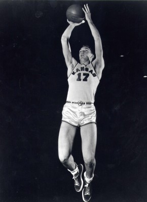 Bill Hougland played in 30 games during the 1951-52, while pulling down 168 boards during their championship run
