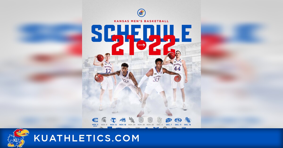 Ku Basketball Schedule 2022 Printable 🏀 Kansas To Be Featured On Four Espn Big Mondays In 2021-22 – Kansas  Jayhawks