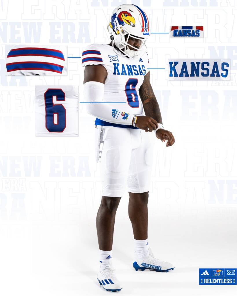 Kansas football unveils new uniform