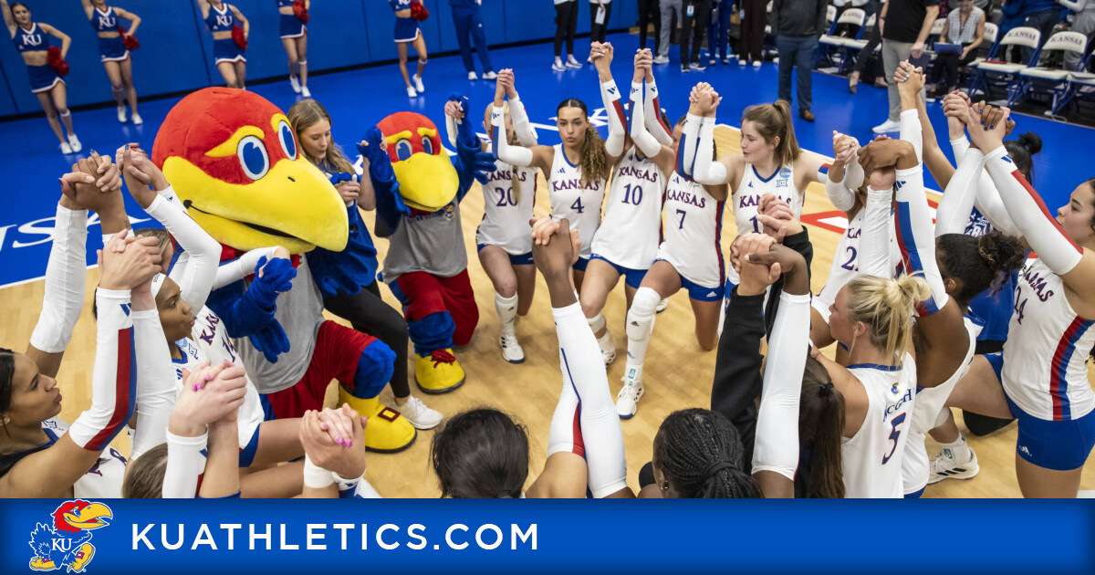 🏐 No. 4 Jayhawks Host No. 5 Penn State in NCAA Second Round Matchup